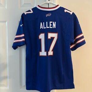 Nike Youth L NFL Buffalo Bills Josh Allen Royal Blue Game Jersey